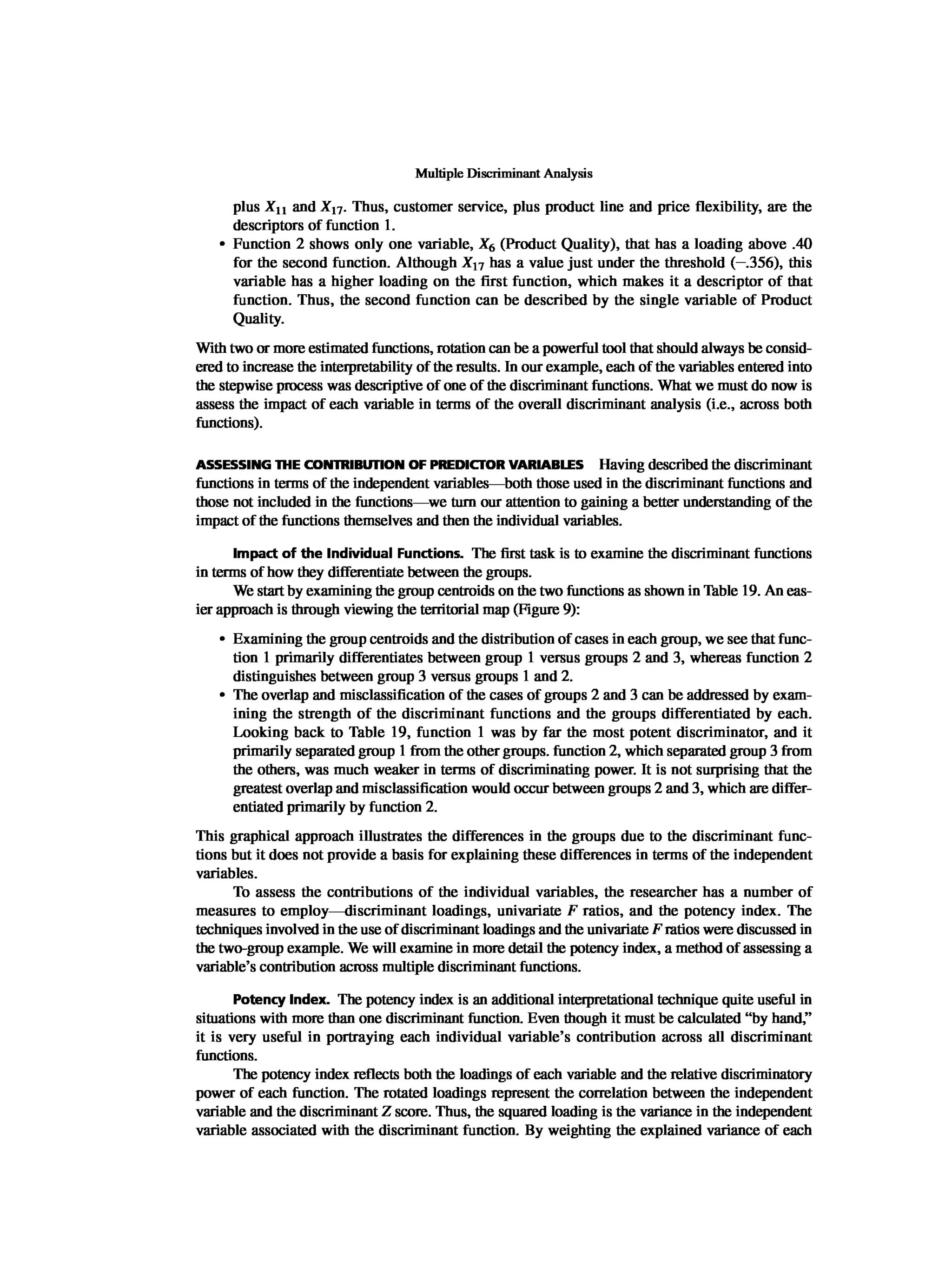 Multivariate Data Analysis