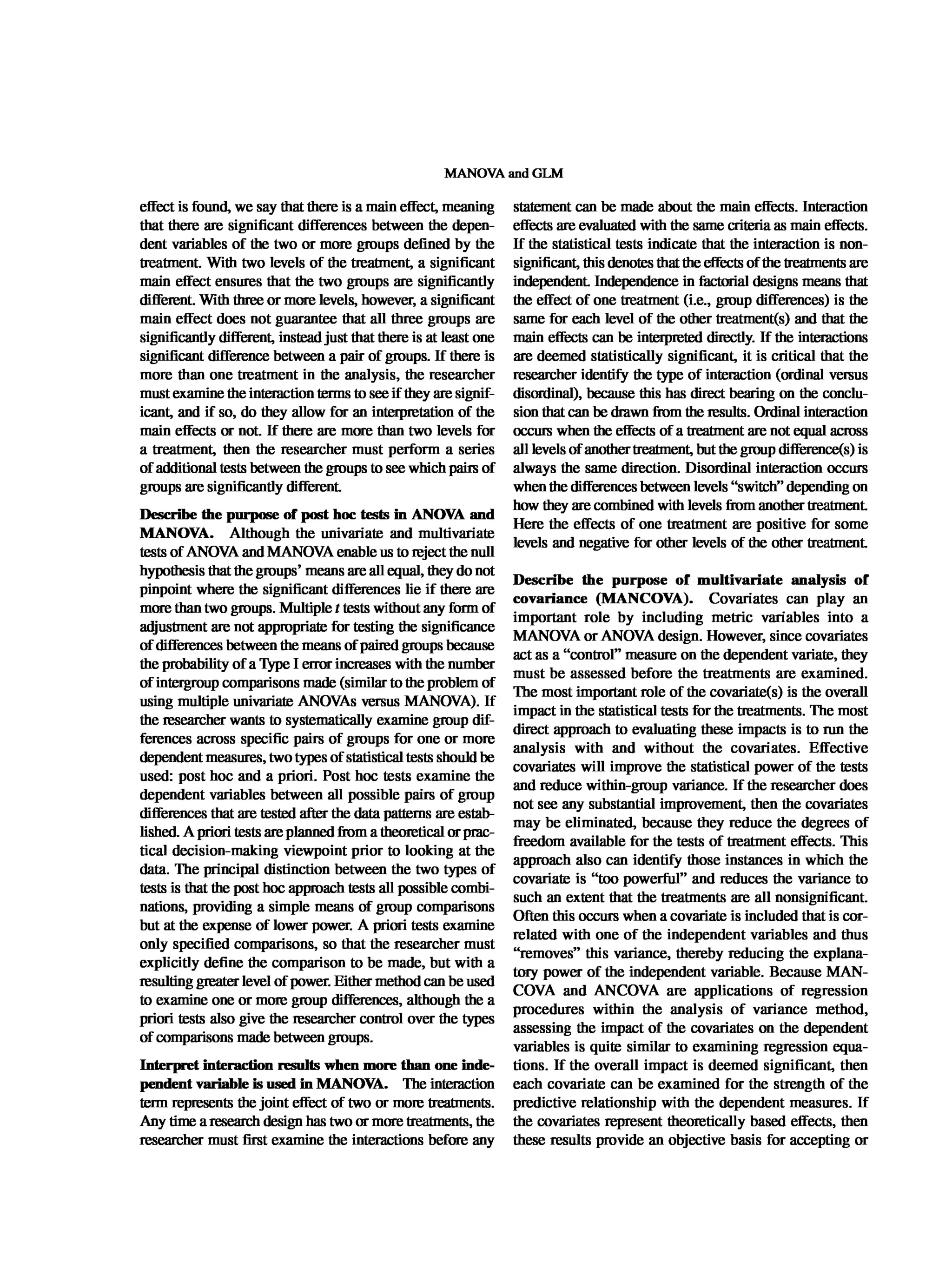 Multivariate Data Analysis