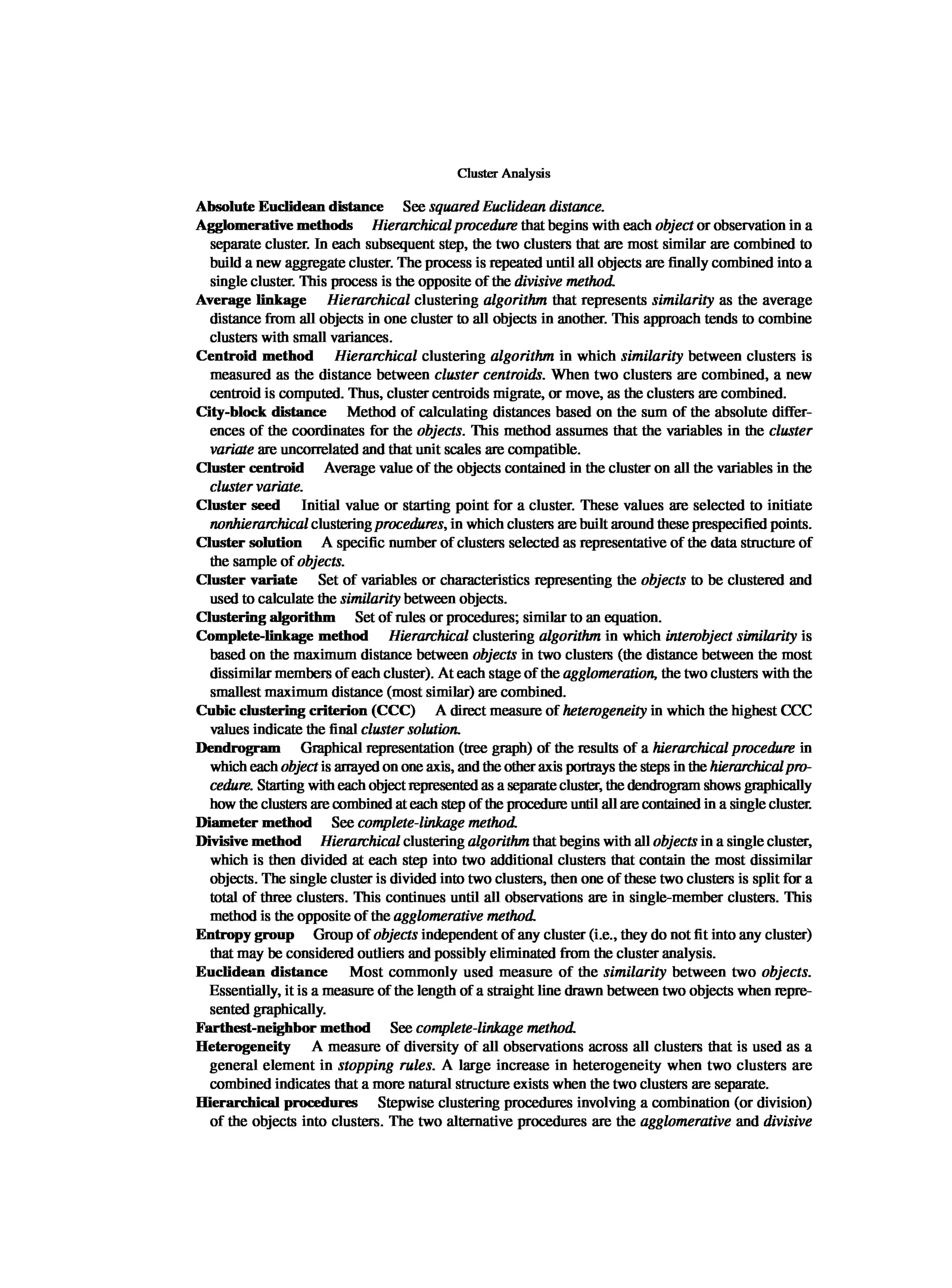 Multivariate Data Analysis