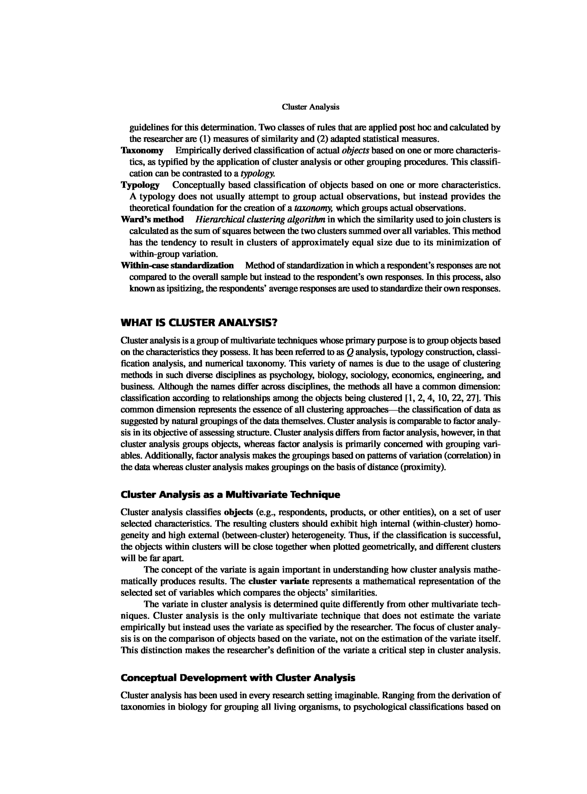 Multivariate Data Analysis