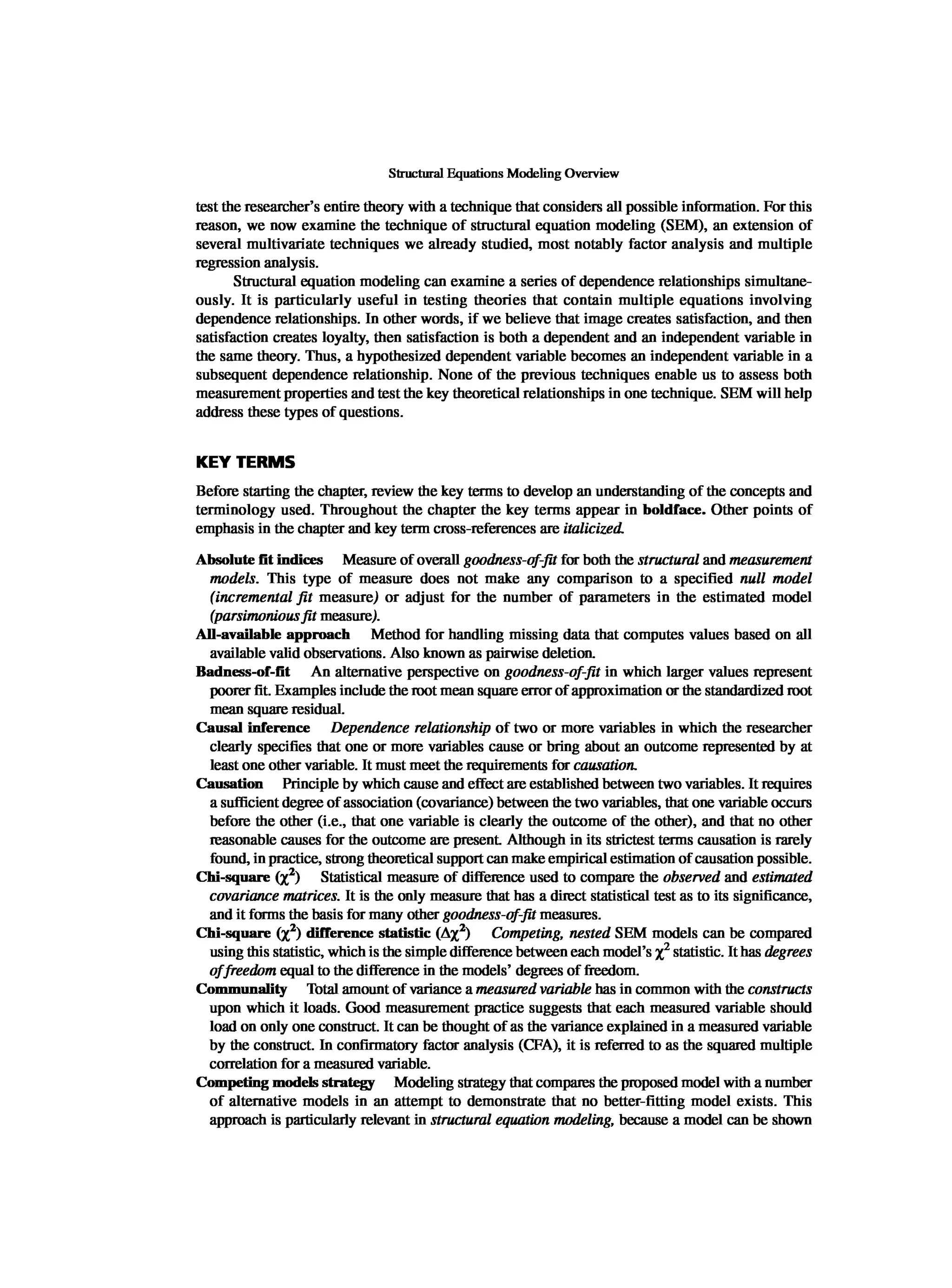 Multivariate Data Analysis