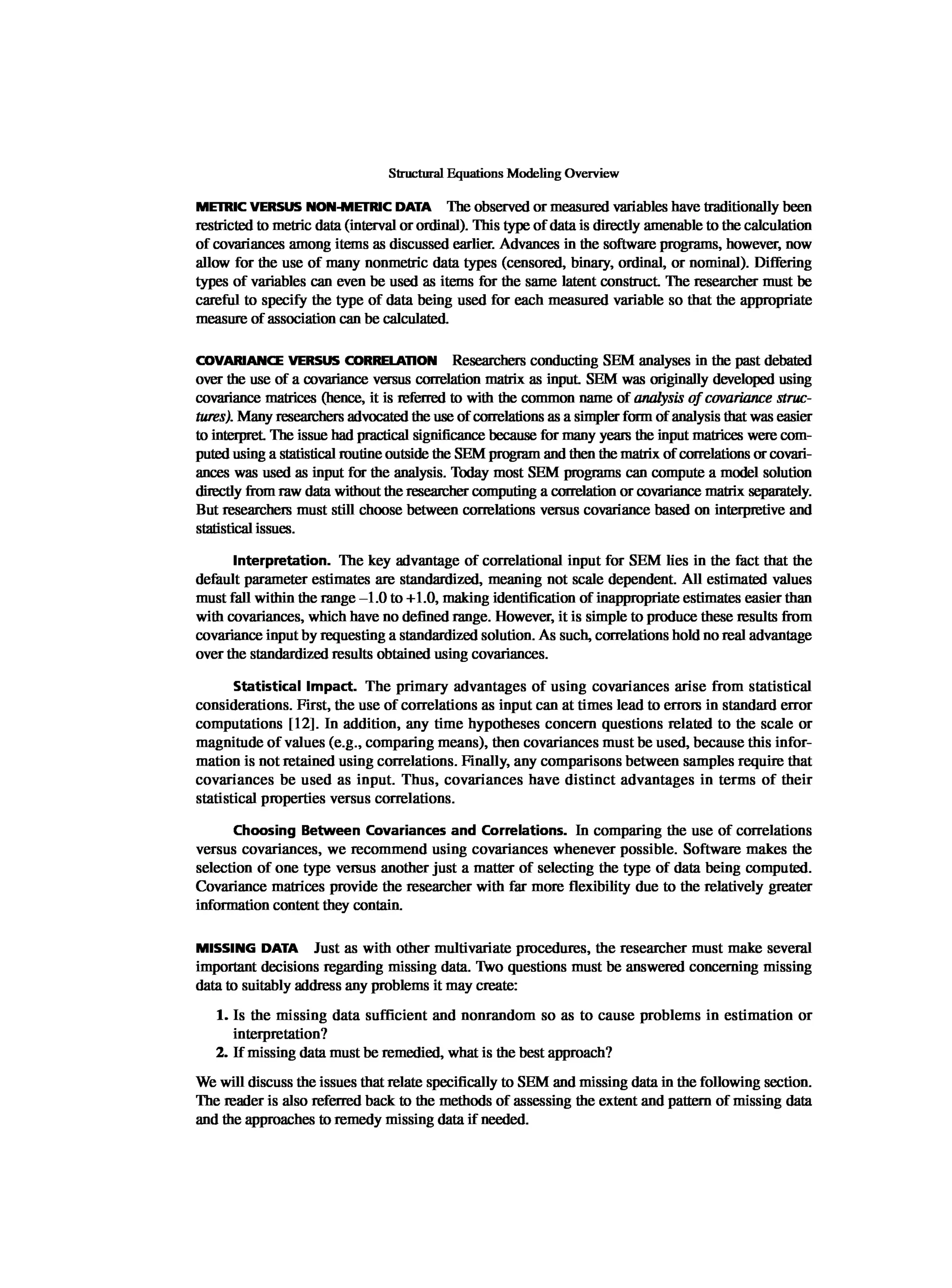 Multivariate Data Analysis