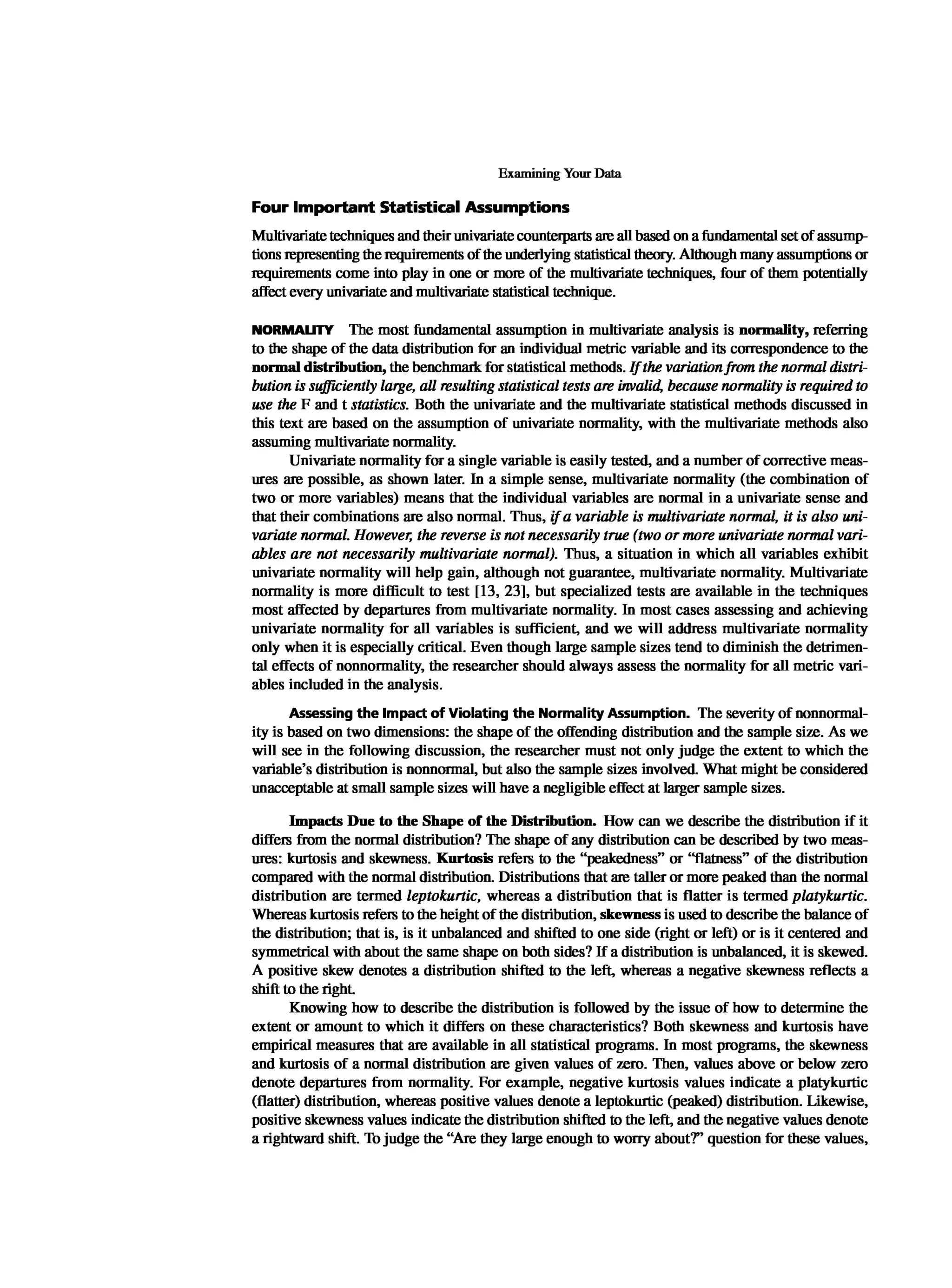 Multivariate Data Analysis