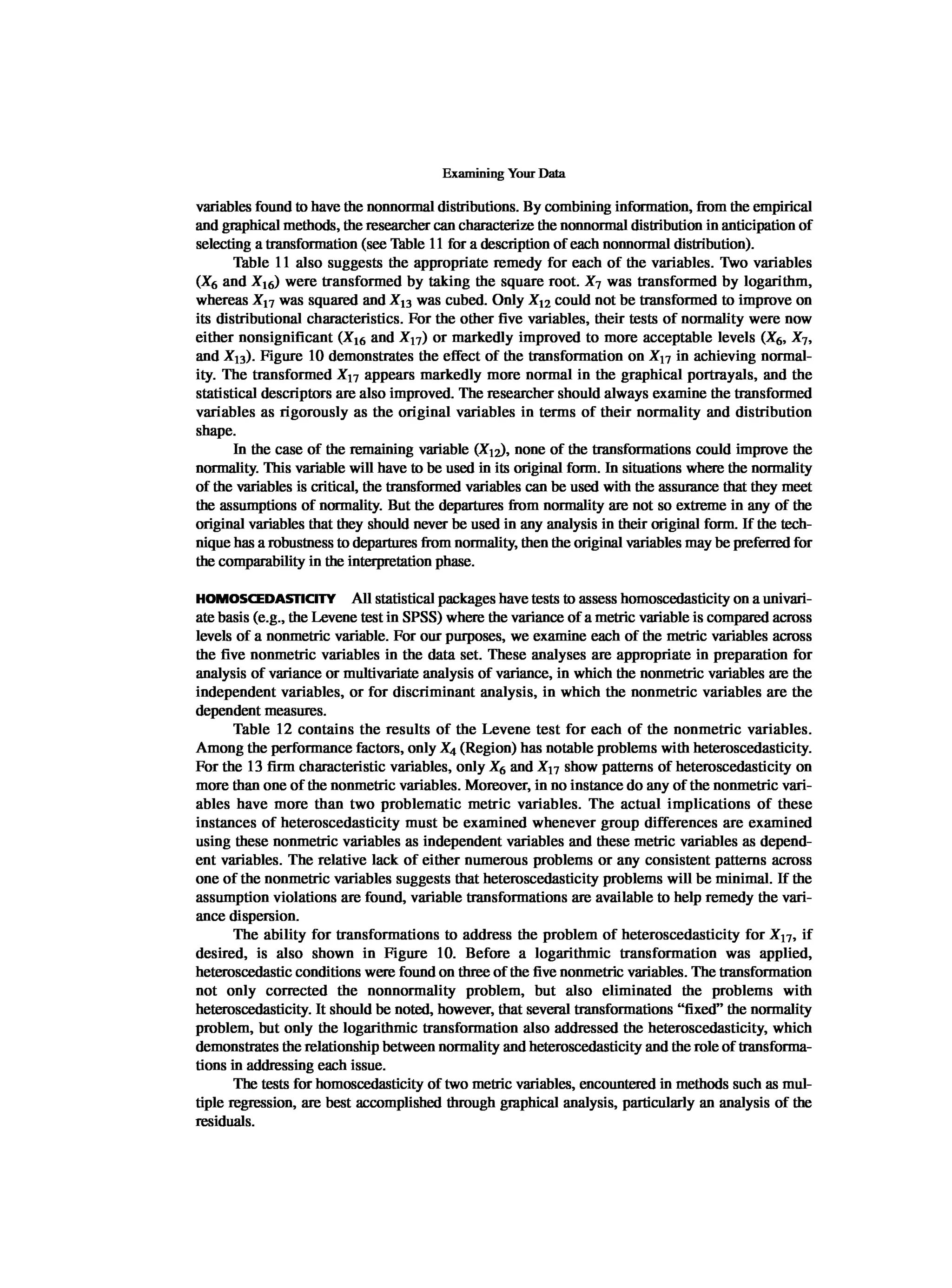 Multivariate Data Analysis