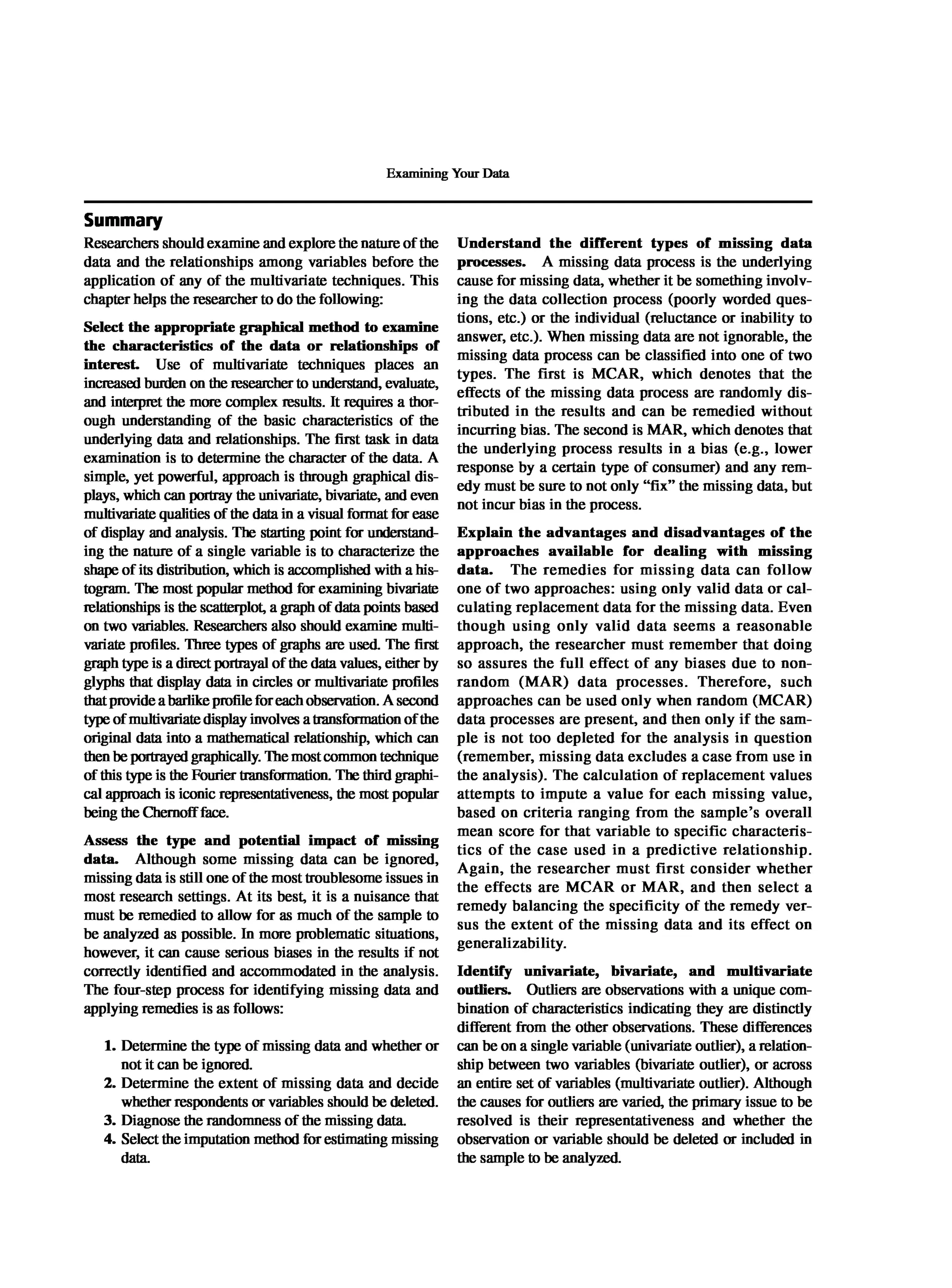 Multivariate Data Analysis
