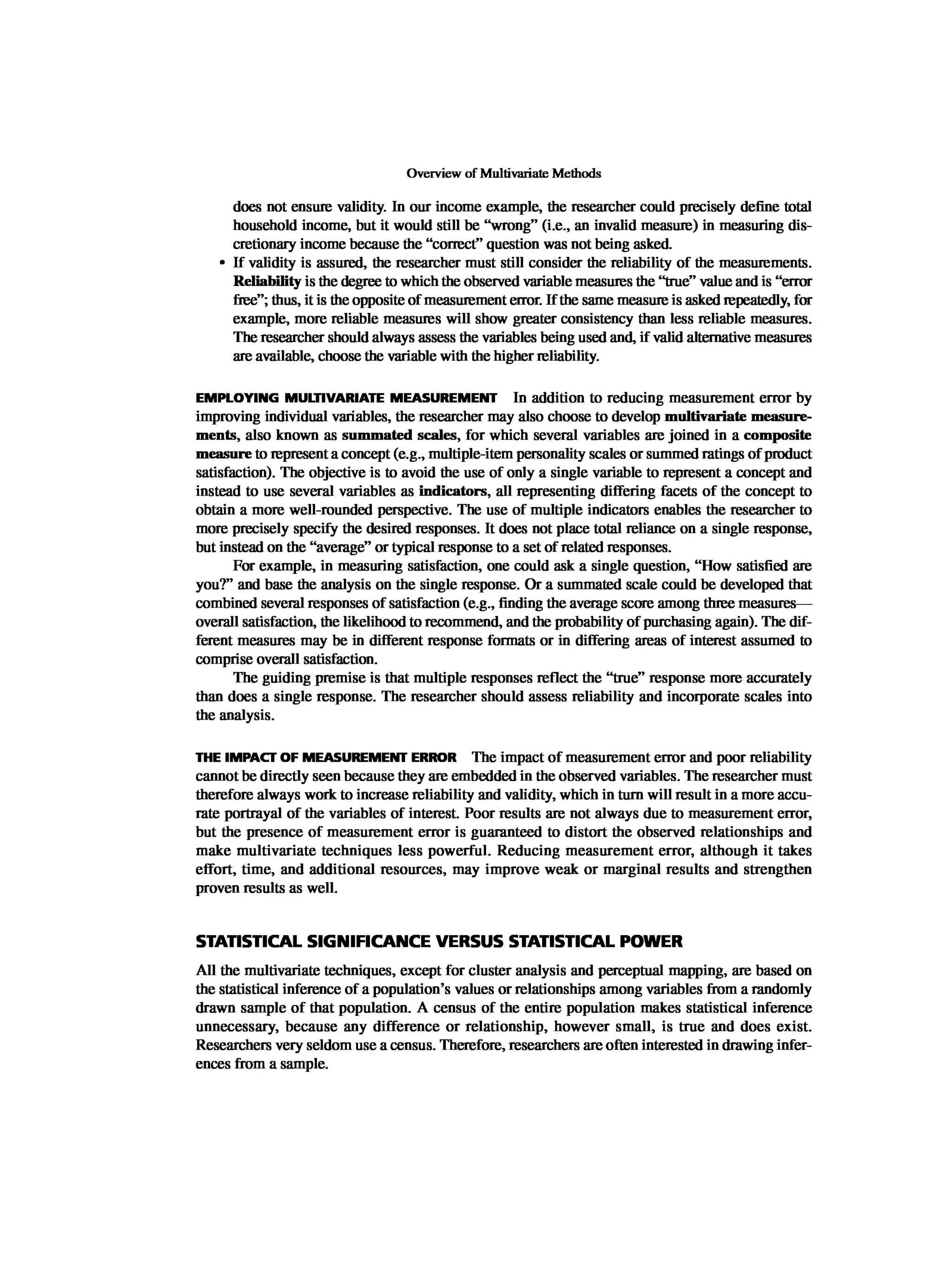 Multivariate Data Analysis