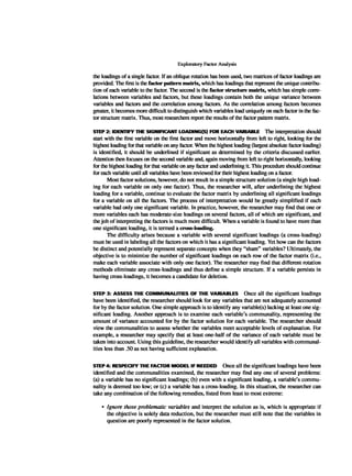 Multivariate Data Analysis