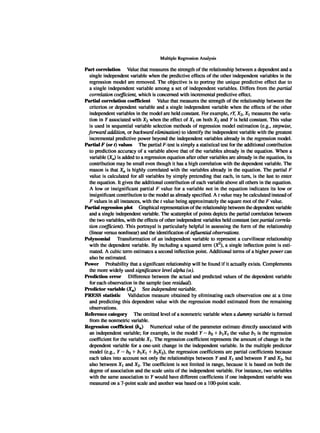 Multivariate Data Analysis