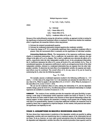 Multivariate Data Analysis