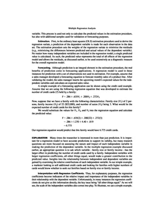 Multivariate Data Analysis