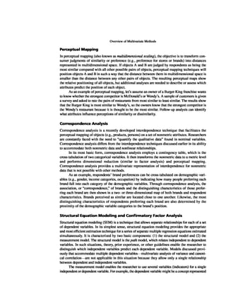 Multivariate Data Analysis