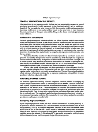 Multivariate Data Analysis