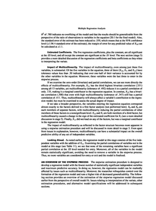 Multivariate Data Analysis