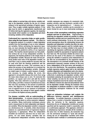 Multivariate Data Analysis