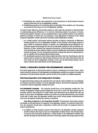 Multivariate Data Analysis