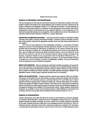 Multivariate Data Analysis