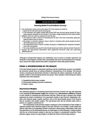 Multivariate Data Analysis