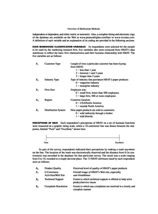 Multivariate Data Analysis