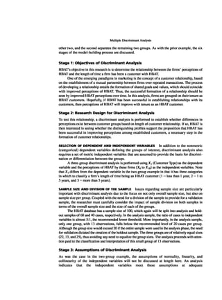 Multivariate Data Analysis