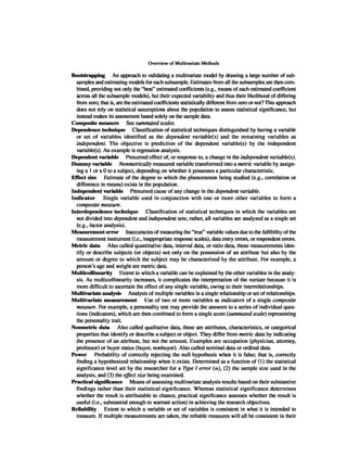 Multivariate Data Analysis