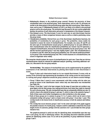 Multivariate Data Analysis