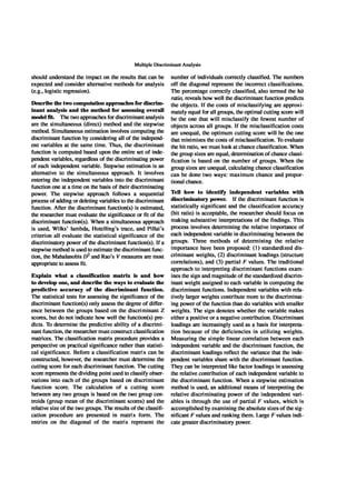 Multivariate Data Analysis