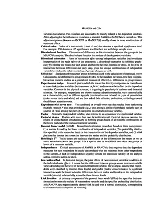 Multivariate Data Analysis