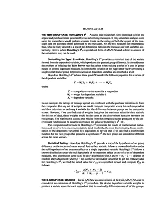 Multivariate Data Analysis