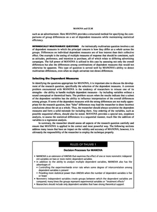 Multivariate Data Analysis