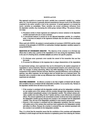 Multivariate Data Analysis