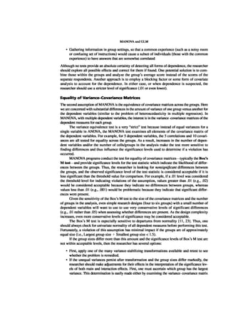 Multivariate Data Analysis