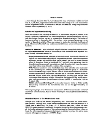 Multivariate Data Analysis