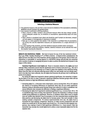 Multivariate Data Analysis