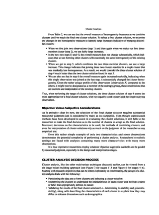 Multivariate Data Analysis