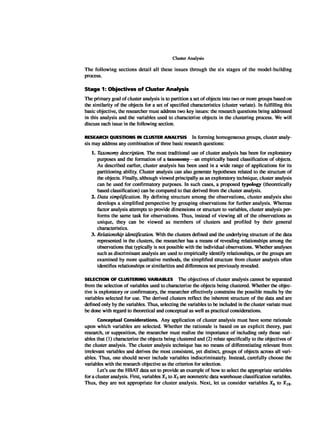 Multivariate Data Analysis