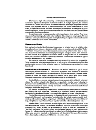 Multivariate Data Analysis