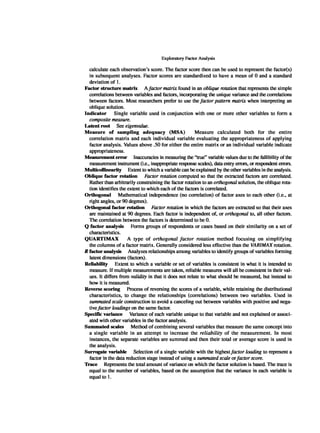 Multivariate Data Analysis