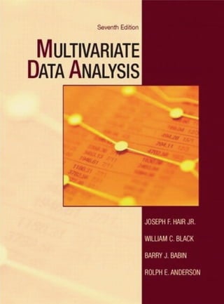 Multivariate data analysis (7th, 2009)