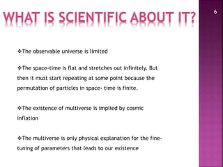 Multiverse - one universe or many? | PPTX