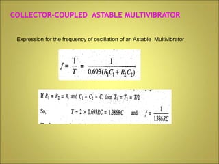 Mutivibrators Multivibrators | PPT
