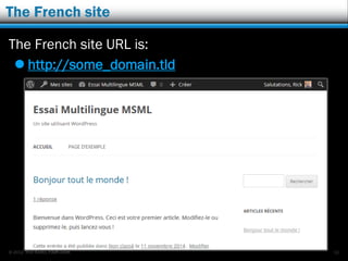 © 2012 Rick Radko, r3df.com
Another set-up
Alternatively, all “active” sites can be added as
sub-sites with a language path:
 http://some_domain.tld/fr
 http://some_domain.tld/en
 Etc.
And we hide the main site:
 http://some_domain.tld (is not used)
30
 