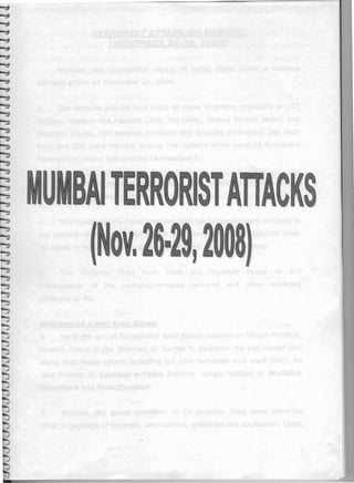 Mumbai Dossier 1