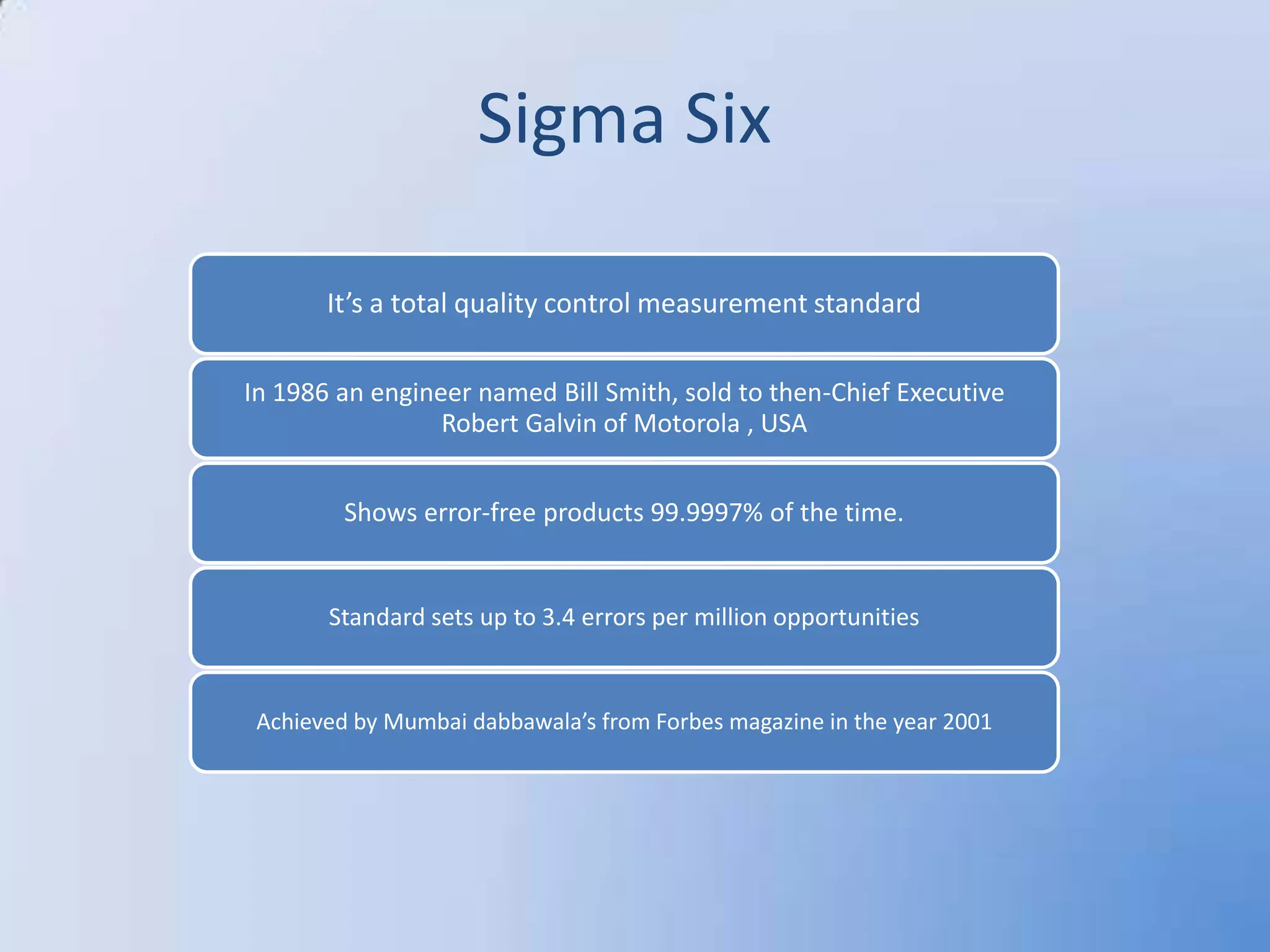 Sigma Six