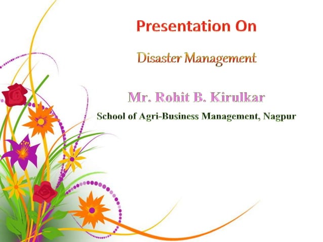 Mumbai Mega Flood 2005 Pptx