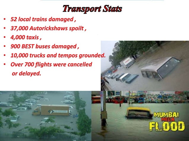 Mumbai Mega Flood 2005 Pptx