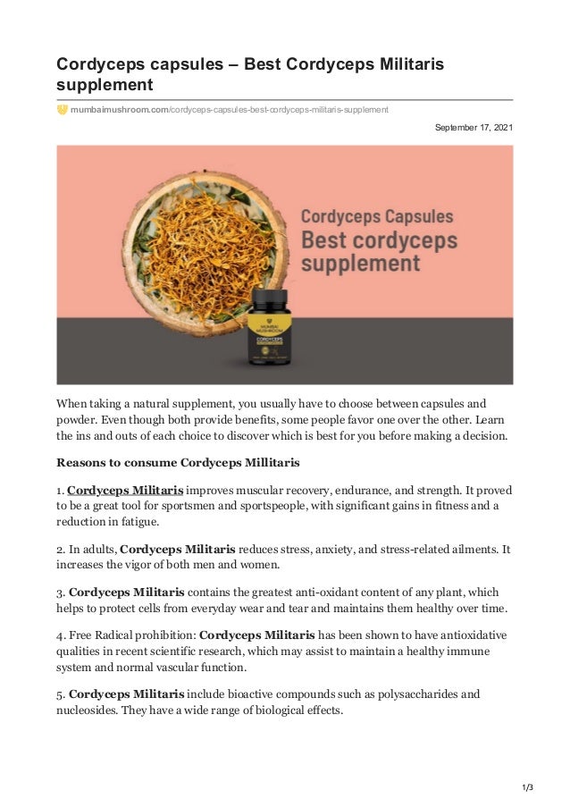 Cordyceps capsules best cordyceps militaris supplement 2 cordyceps capsules best cordyceps militaris supplement 1 638