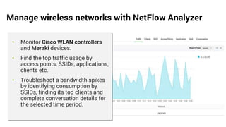 Meraki Netflow Network Bandwidth management - Mumbai Seminar | PPTX