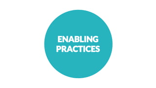 ENABLING
PRACTICES
 