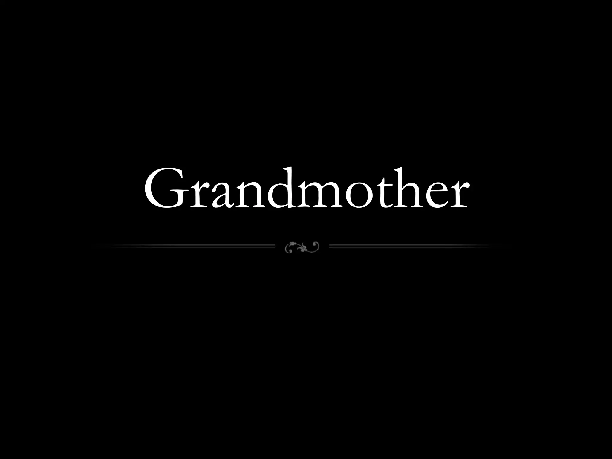 Grandmother
