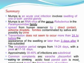Mumps | PPTX
